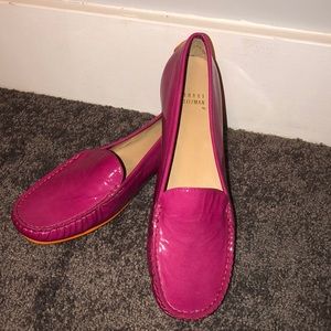 STUART WEITZMAN pink loafer